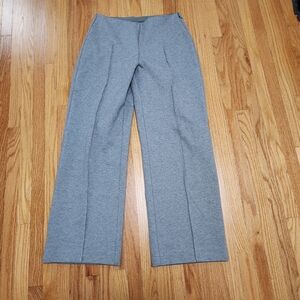 Everlane Cotton Dream Straight Leg Trouser Pant size small in grey